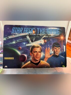 Classic Star Trek The Game Board Game Collector's Edition No. 037,497 Of 200,000